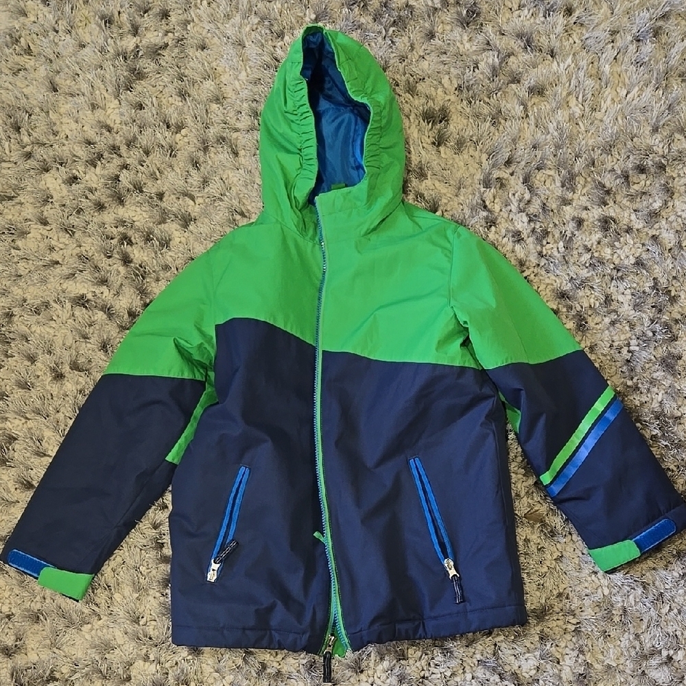 Lands' End Kids Jacket - Green and Blue